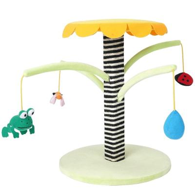 China Viable Igniter Cat Grind Claws Pet Supplies Toy Supplies Sratcher Park Theme Cat Tree Tower for sale