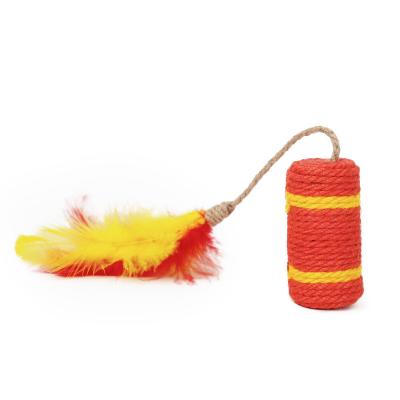 China New Sustainable Fun Levels Multiple Training Firecracker Safe Cat Toy For Pet Toys Cats Matched for sale