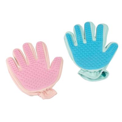 China Viable Blue Accessories Pet Supplies Pet Supplies Best Selling Dog Cat Bathing Mittens For Bathing for sale