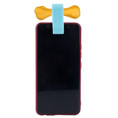 China Portable Smart Device Mobile Phone Action Accessories Pet Selfie Blue Pink Clip PP00003 for sale