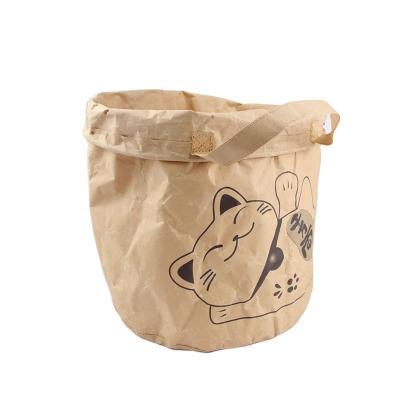 China Eco-Friendly Pet Carry Bag For Cat Toy Large Capacity Double Layer Wrapping Paper Sports Or Sleeping Room for sale