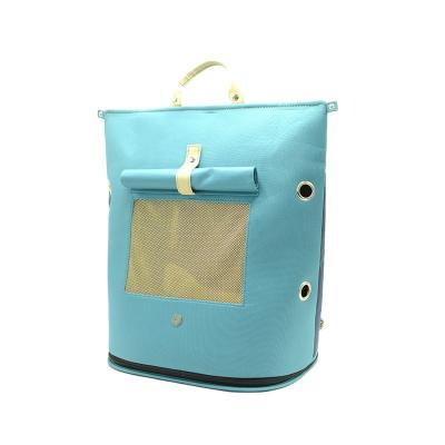 China Good Sustainable Canvas Material Pet Accessories Privacy Pet Supplies Carry Pets Bag Portable for sale