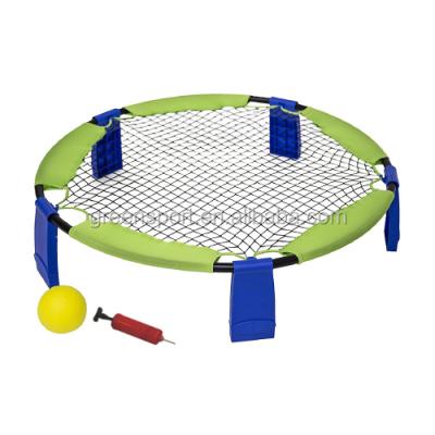 China Sports Toy Hot Selling Smash Ball Around The Beach Game Set Strikeball 3 Ball Game Net Volleyball Spike Game for sale