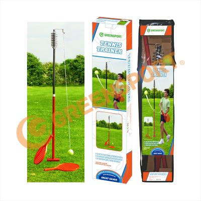 China Outdoor Metal Swing Ball Tennis Tennis Equipment With Tennis Racket Swingball For Kids for sale