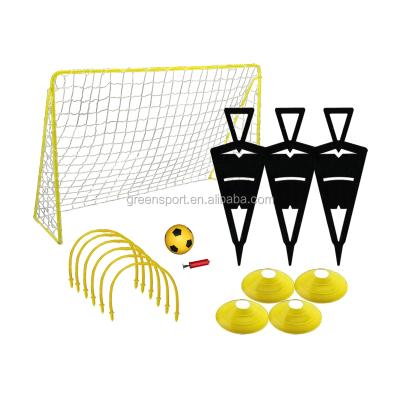 China METAL Soccer Goal For Football Training With Football Cones About 122X91.5X36cm for sale