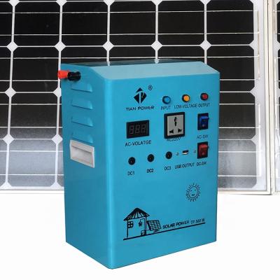 China 300W Home Portable Solar Generator For Camping Outdoor Caravan Energy System Power Station for sale