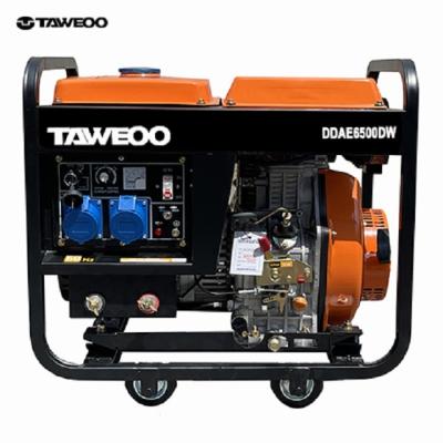 China Welding Diesel Generator DDAE6500W , 5kw Welder Diesel Generator DDAE6500W for sale