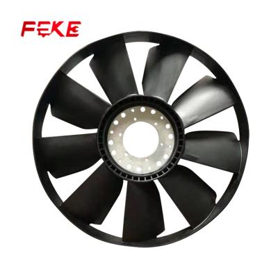 China PA6 for benz w124 plastic fan blade motor for MAN F2000/MAN F90/DAF CF75/BENZ ATEGO for sale