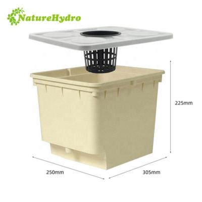 China Modern Plant Pot Hydroponic System Dutch Bucket Siphon Elbows for sale