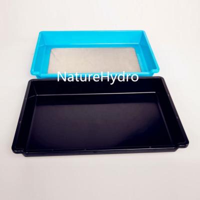 China American Style Customized Vacuum Forming Packing Plant Pollen Trimming Tray Garden Hardvest Trim Tray Herb Tray for sale