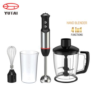 China Lightweight And Low Noise 220v Hand Immersion Blender With Stainless Steel Blades for sale