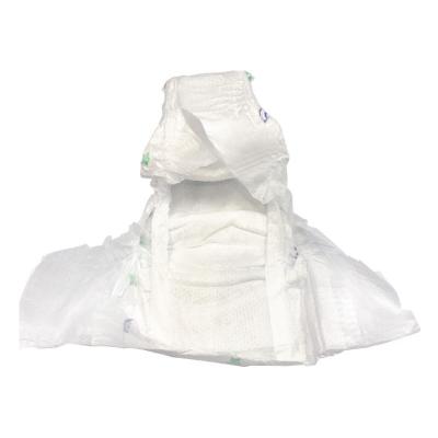 China Free Sample Wholesale Embroidered Raw Material Soft Breathable Baby Diapers for sale