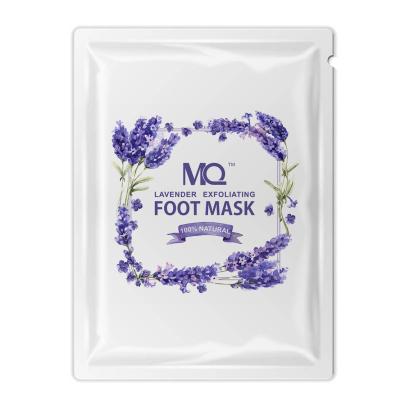 China Natural Organic Peeling Lavender Foot Nourishing Magical Exfoliating Exfoliating Mask For Foot Care for sale