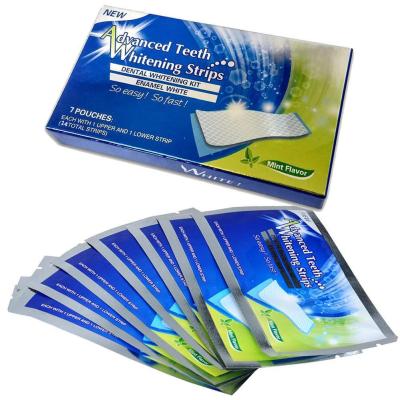 China Beautiful Smile TEETH WHITENING 2021Dental Professional Whitening Treatments 28 Pieces Advanced Teeth Whitening Strips for sale