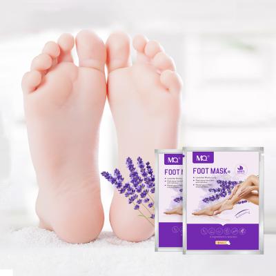 China 2021 Hot Cheap Magic Foot Sock Strong Dead Skin Moisturizing Foot Skin Mask Natural Exfoliating Foot Mask for sale