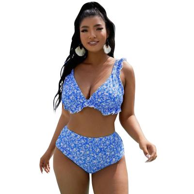 China Angel Luna Anti-UV Ladies Plus Size Swimwear Fat Women In Bikini for sale