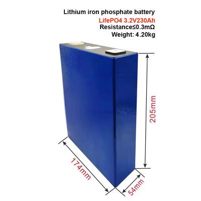 China Ebike Grade One Lifepo4 230AH 3.2V LF230 230 OH 250AH For Household Lithium Iron Phosphate Solar Cell REPT 230Ah for sale