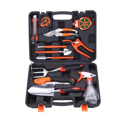 China Garden Tools Aluminum Alloy Garden Tool Kit High Quality Hot Selling Gardening Tools Set With Bag New Design Home Mini Tool Kit for sale