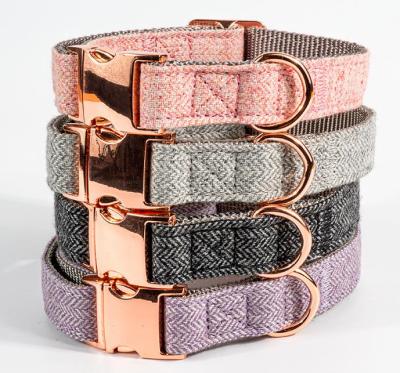 China Durable Wholesale Durable Pet Collars Nylon Manufacturer Dog Collar Metal Buckle Set for sale