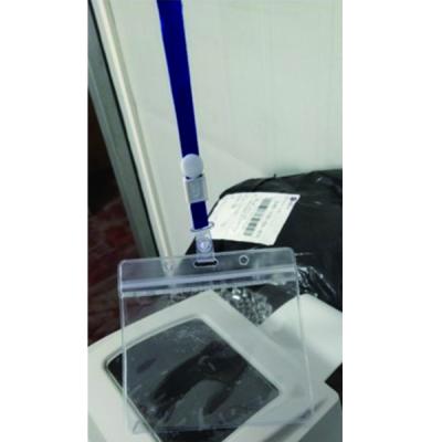 China 10mm PVC lanyard with card holder for sale