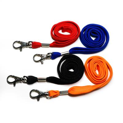 China Advertising Products Accessories Lanyard With Zinc Alloy Swivel Clip for sale