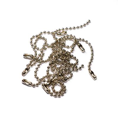 China Hot Selling Accessory Nickel Bead Connector Clasp Ball Key Chain Ball Key Chain for sale