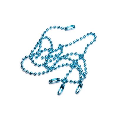 China Best Long Metal Accessory Various Color Bead Key Ball Chain Chain for sale