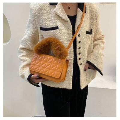 China 2022 Dratini Designer Fashion Brand Australia Messenger Popular Wholesale Plush Leather Women Ladies Hand Bags for sale