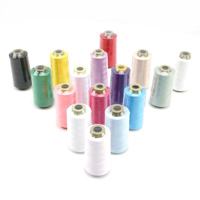 China Apparel Sewing 402 Sewing Threads 3000y/cone Factory Direct Sale Colorful 100% Polyester For Home Textile, Apparel Accessories for sale