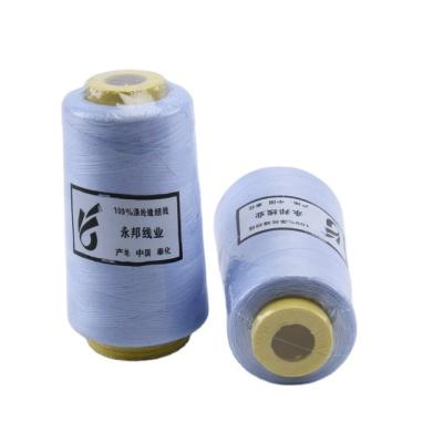 China Apparel Sewing Polyester Sewing Thread 50-3 Good Quality Cotton 100% Polyester Core Spun Sewing Threads for sale