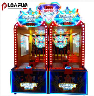 China Best Mall FEC Income Coconut Swipe Showdown Ticket Redemption Game Machine for sale