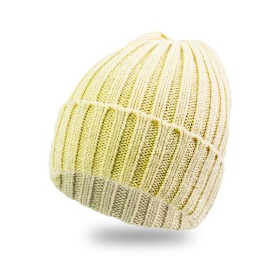 China COMMON SNOW Rib Knit Cheap Custom Acrylic Slapped Beanie With Bulk White Knit Women Fishmen Rasta Logo Embroidery Beanie Hat for sale