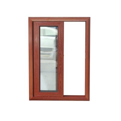 China Double Screen Australia Aluminum Window Folding Standard Insulated Sliding Window Tempered Clear Glass Door for sale