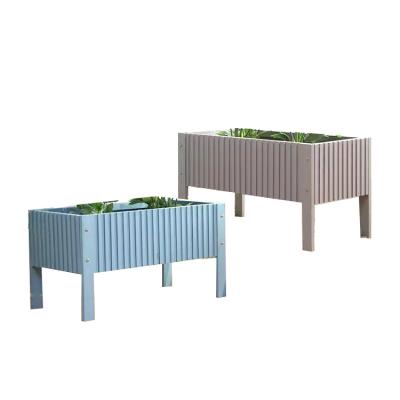 China New Modern Hot Selling Outdoor Floor Planter Flower Box Planters In Various Colors for sale