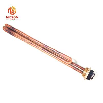 China Hotel Hot Sale Red Copper Water Heater Element Heating Element for sale