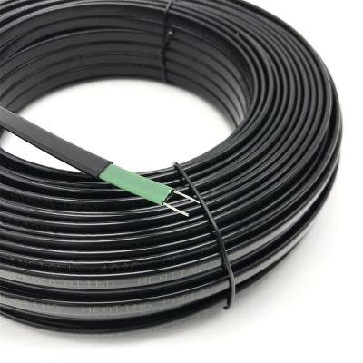 China Applications 50m 20W/m Heater 65C Tape Winter Drain Water Pipe Freeze Protection Heat Self Regulating Cable for sale