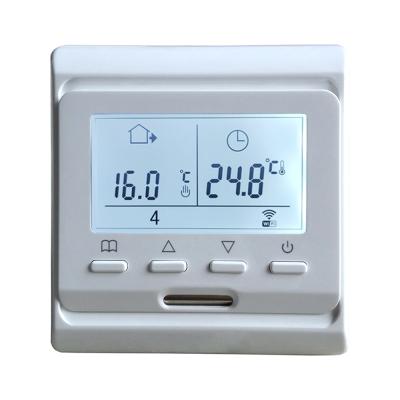 China Thermostat for WiFi Programmable Electric Thermostat LCD Display Air Room Floor Heating Boiler 220V Digital Warm Floor Controller for sale