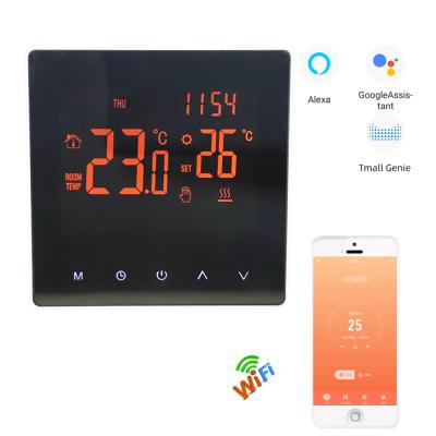 China ME81 Tuya Touch Screen App Wifi Thermostat Mirror LCD Touch Screen for Electric/Water/Gas Boiler Warm Floor,Google Home,Alexa for sale