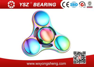 China R188 Bearing Rainbow Type Hand Spinner Fidget Toy With CE Certification for sale