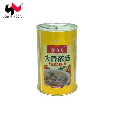 China Hot Sale Empty Food Easy/Normal Open Tin Cans With Lids Aluminum Powder Food Packaging Condiment for sale