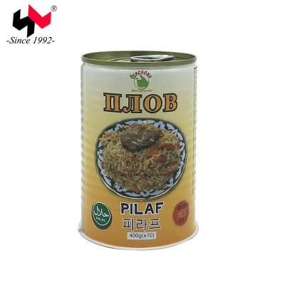 China Easy / Normal Open Food Packaging Empty Ready Made Food Tin Cans With Easy Open Lids for sale