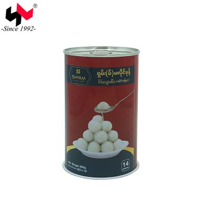 China Normal Open / Easy Open Cannaburst Metal Food Tin Can Normal Open/Easy Open for sale