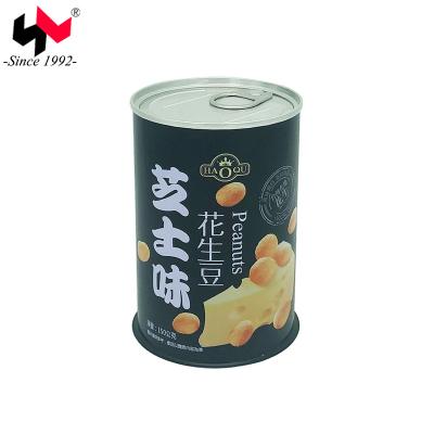 China Normal Open / Easy Open Hot Sell Air Tight Food Grade Tin Can Empty Cans With Lids for sale