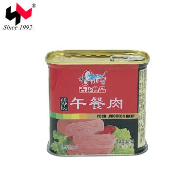 China Wholesale Easy Open Tin Can Easy Open For Empty Rectangular Luncheon Meat for sale