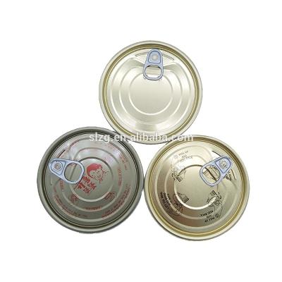 China 99mm Non-Refillable 401# Tinplate Can Easy Open Lid/End For Food Tin Can Sealing Storage for sale