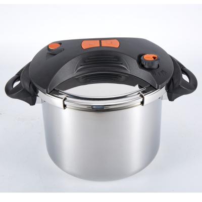 China 100% quality guarantee viable 6/7/8/9/10/11/12 liter stainless steel induction pressure cooker for sale