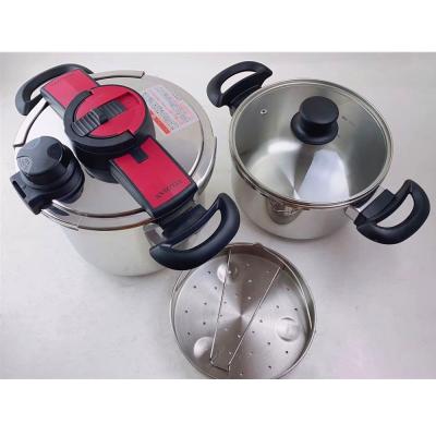 China OEM Stainless Steel Multi Pressure Cooker Sustainable Acceptable Gold Supplier for sale