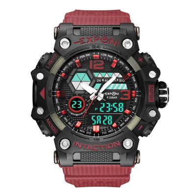 China EXPCNI Alarm Military Grade Digital Watch Pressure G Shock Watch Waterproof Diving Multifunctional Customizable Electronic Watch for sale