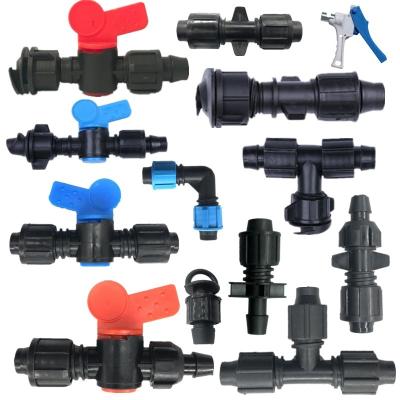 China Barb Micro pp bypass valve general pom valves farm garden irrigation use agricultural valve for sale