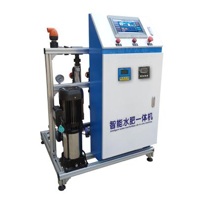 China Automatic water saving factory sale agricultural machinery irrigation and fertilization system water and fertilizer integrated machine for sale